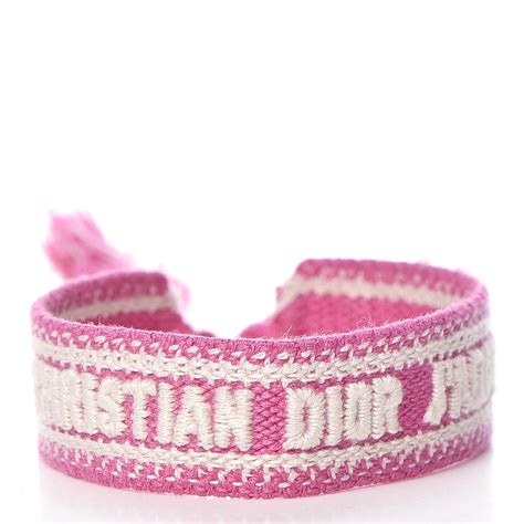 christian dior bracelet tissus|Christian Dior jadore friendship bracelet.